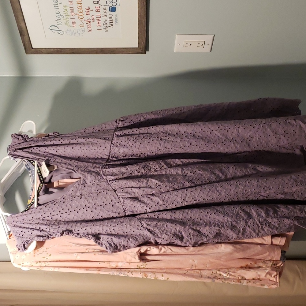 Knox Rose Dress size XXL Plum in color
